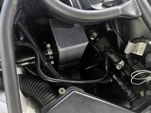 オイルセパレーター本体装備状態