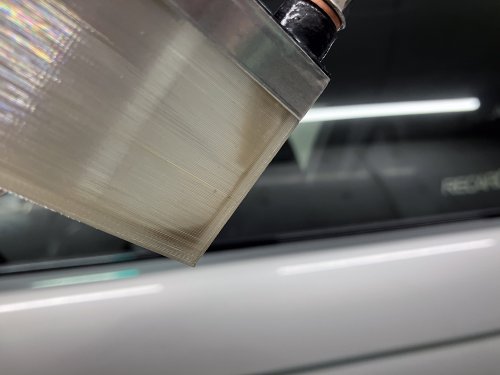 オイルセパレーターに溜まった液体の状態