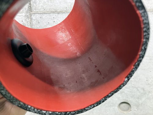 サクションパイプ内部の状態