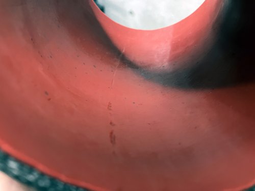 355km走行後のサクションパイプの状態