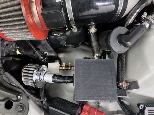 ブローバイチャンバーの状態