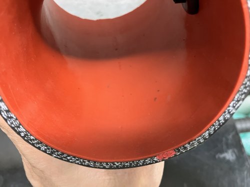 サクションパイプの中