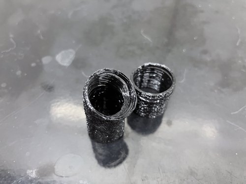 積層割れしたTPUホース