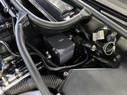 装備したオイルセパレーターバージョン８