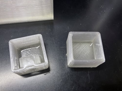 ローバイガスチャンバー側のドレンタンク内部