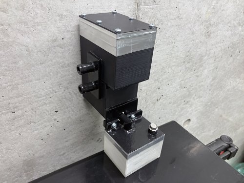 再作成したオイルセパレーター本体