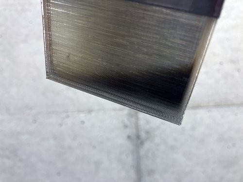 オイルセパレーター側のオイルタンクの中身の状態