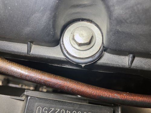 前回の記事で交換したグロメット１
