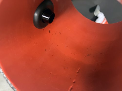 サクションパイプ内部の状態
