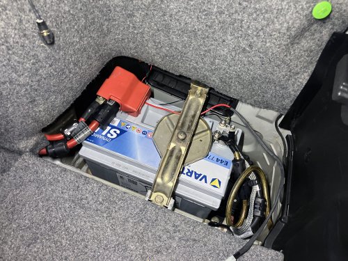 バッテリー交換完了