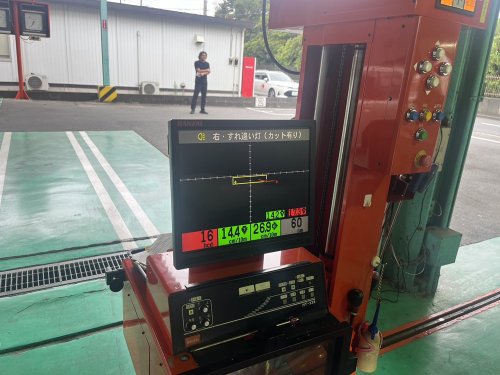 爆光LEDバルブで再度テスター計測