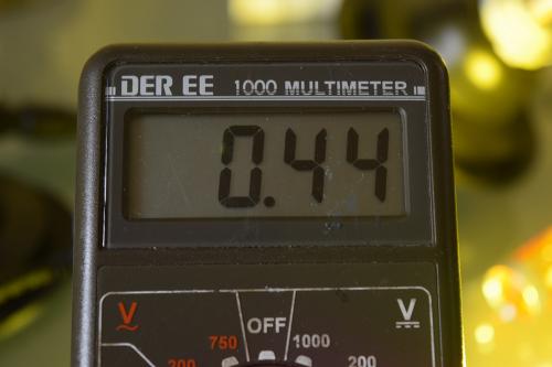 前回購入したLEDバルブの消費電力計測