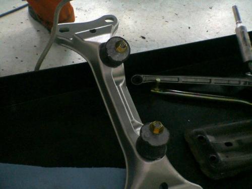 BMW E46 MTコンバート　ミッションマウント