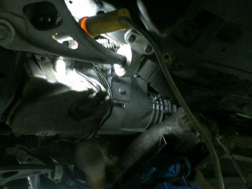 BMW E46 MTコンバート　作業風景