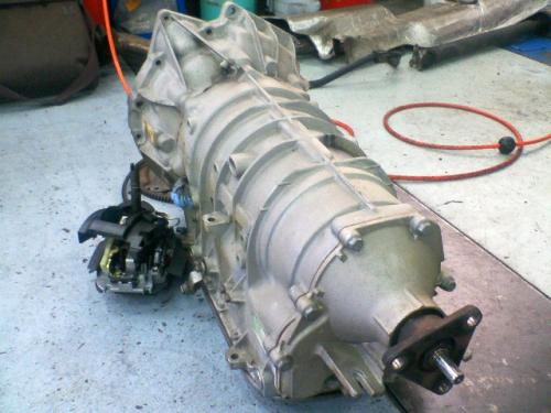 BMW E46 MTコンバート　取り外したオートマチックトランスミッション