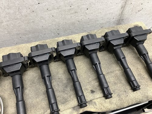 掃除後のイグニッションコイル
