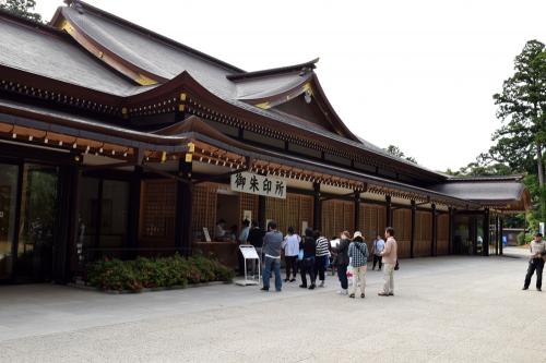 鹿島神宮　境内内　御朱印場