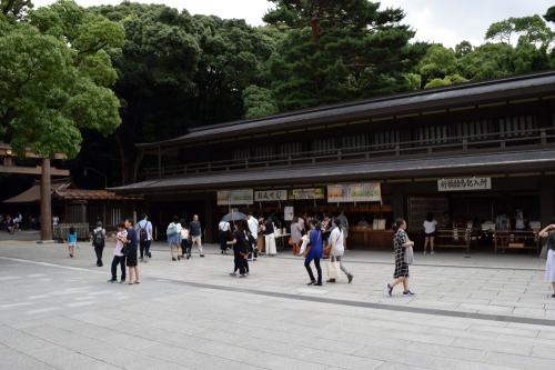 明治神宮の売店